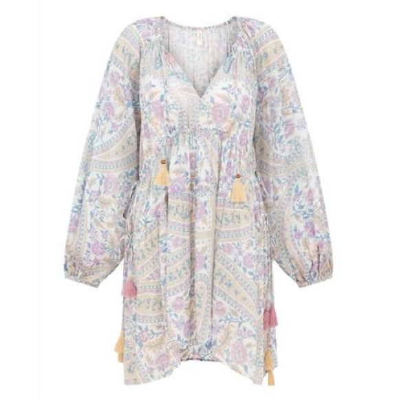 Spell Belladonna Floral Tunic Dress - Large - Picture 4 of 9